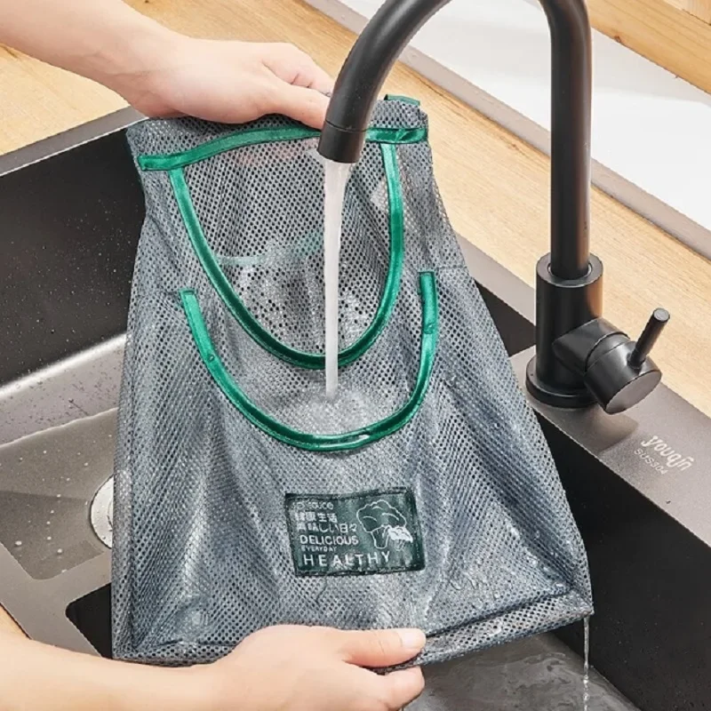 Bolsas de malla reutilizables para almacenar frutas y verduras