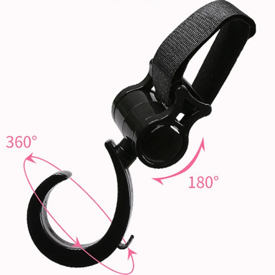 Gancho giratorio 360° para cochecito – multifuncional y universal - imagen 4
