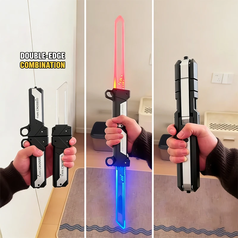 AXE espada láser con luz para niños, cosplay y juego de rol - imagen 2