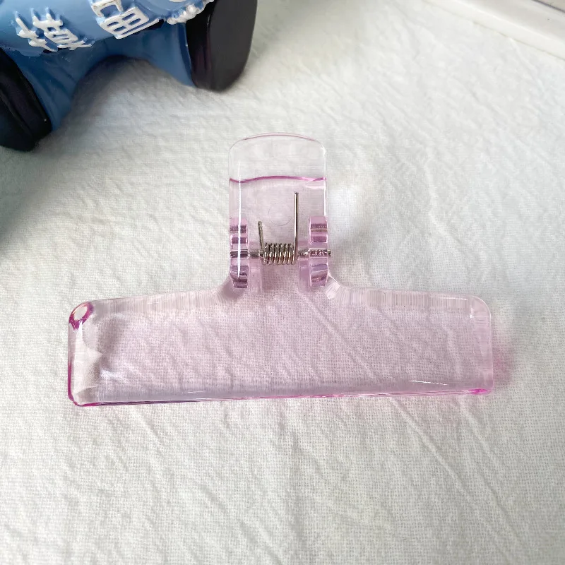 Clips transparentes para carpeta escolar – Pack multicolores para documentos - imagen 2
