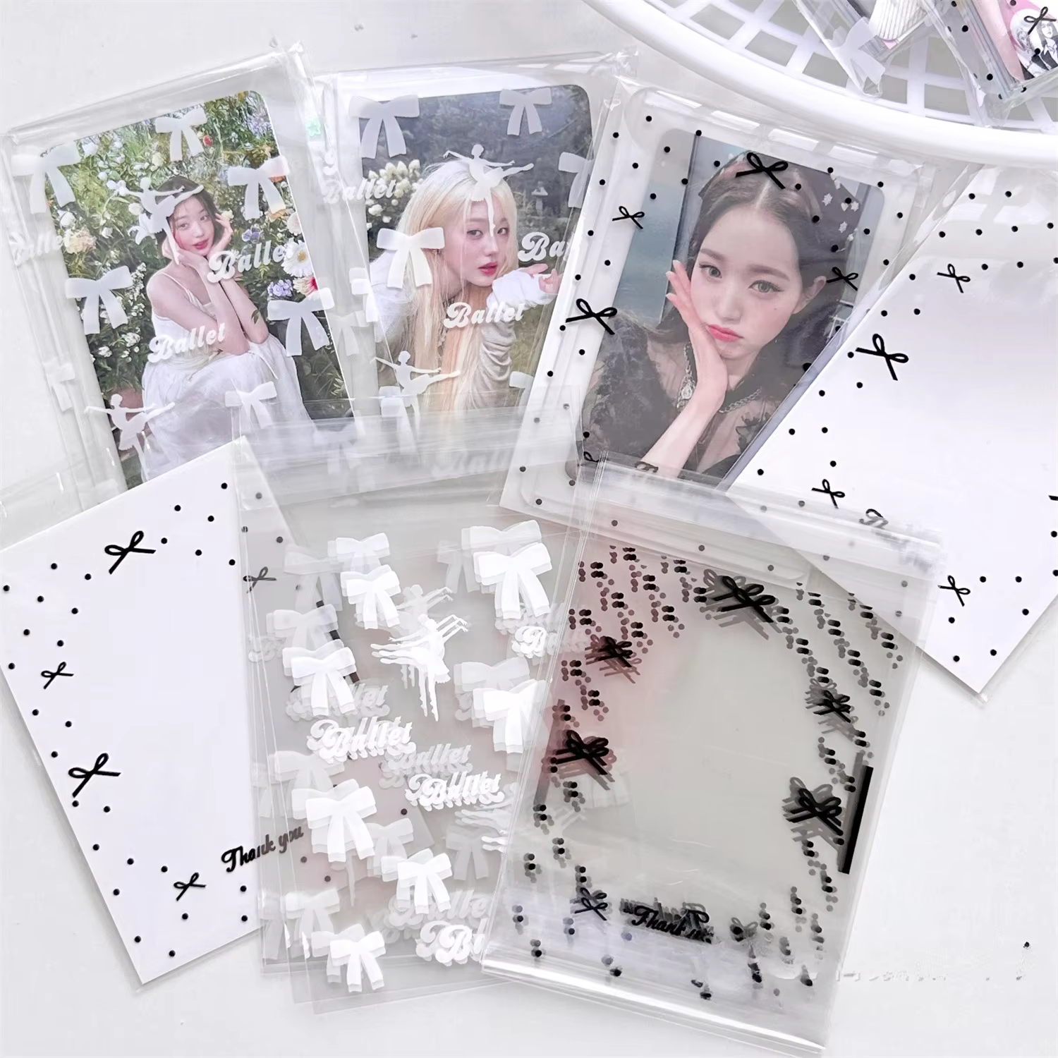 Funda tarjeta infantil estilo ballet para sesiones fotográficas - imagen 4