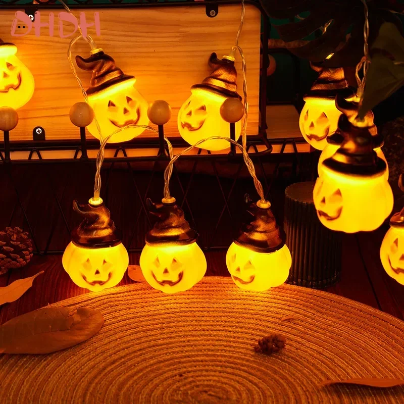 Guirnalda de luces LED portátil para decoración de Halloween - imagen 5