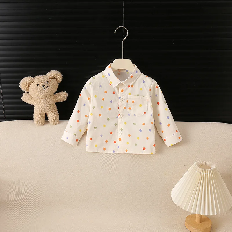 MILANCEL Camisa infantil de verano con estampado Love Baby - imagen 5