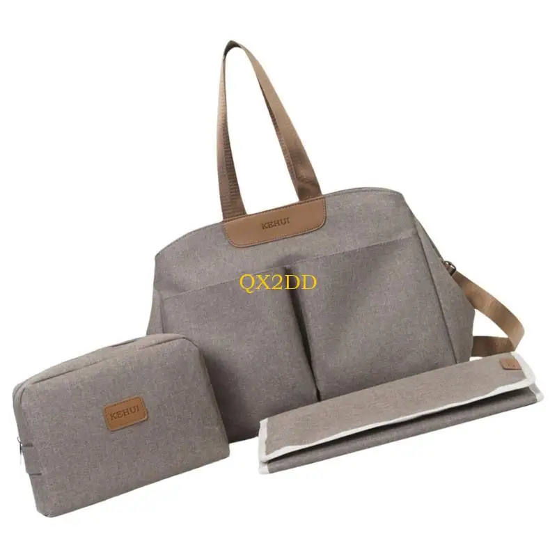 Bolso de pañales para mamá con cambiador, gran capacidad - imagen 5