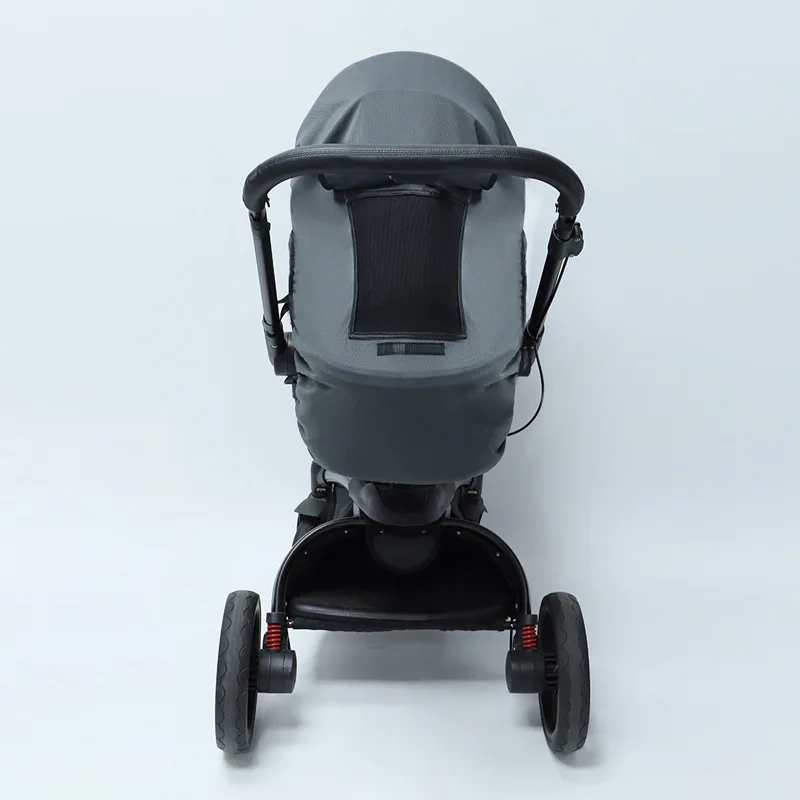 Parasol bidireccional para cochecito de bebé con protección UV - imagen 3