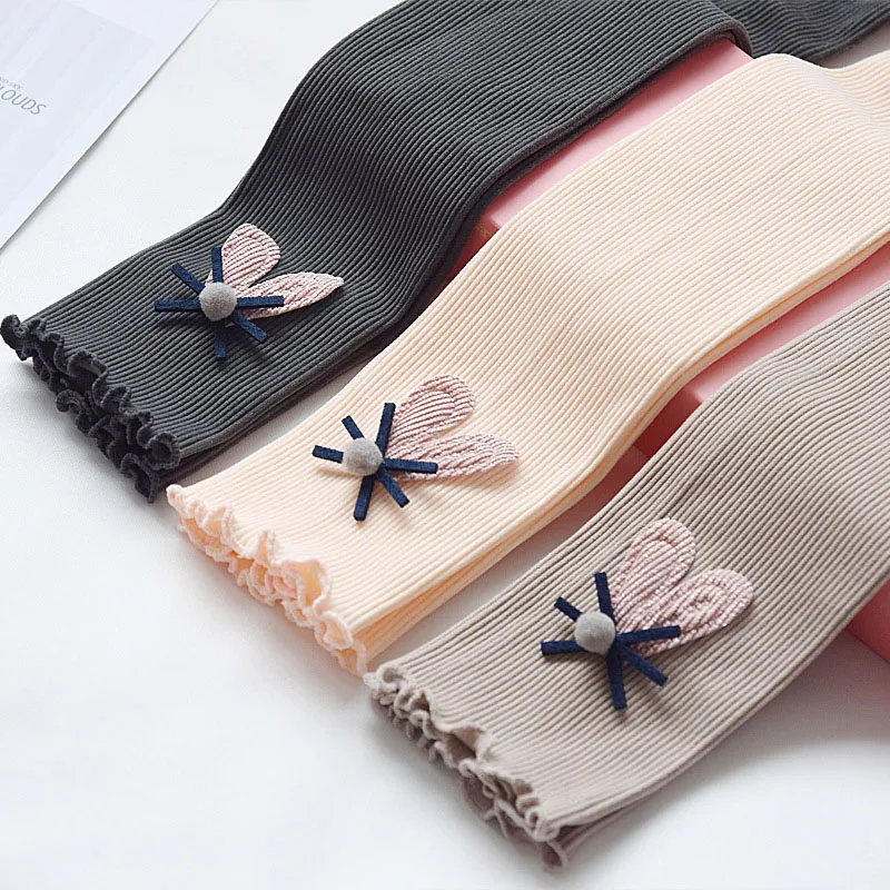 Mallas para niña con estampado de conejito – Colección de otoño - imagen 2