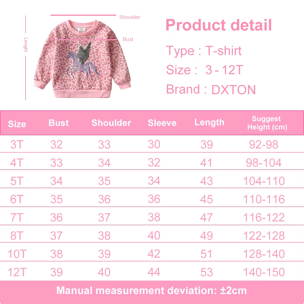 Sudadera DXTON con lentejuelas y estampado leopardo rosa