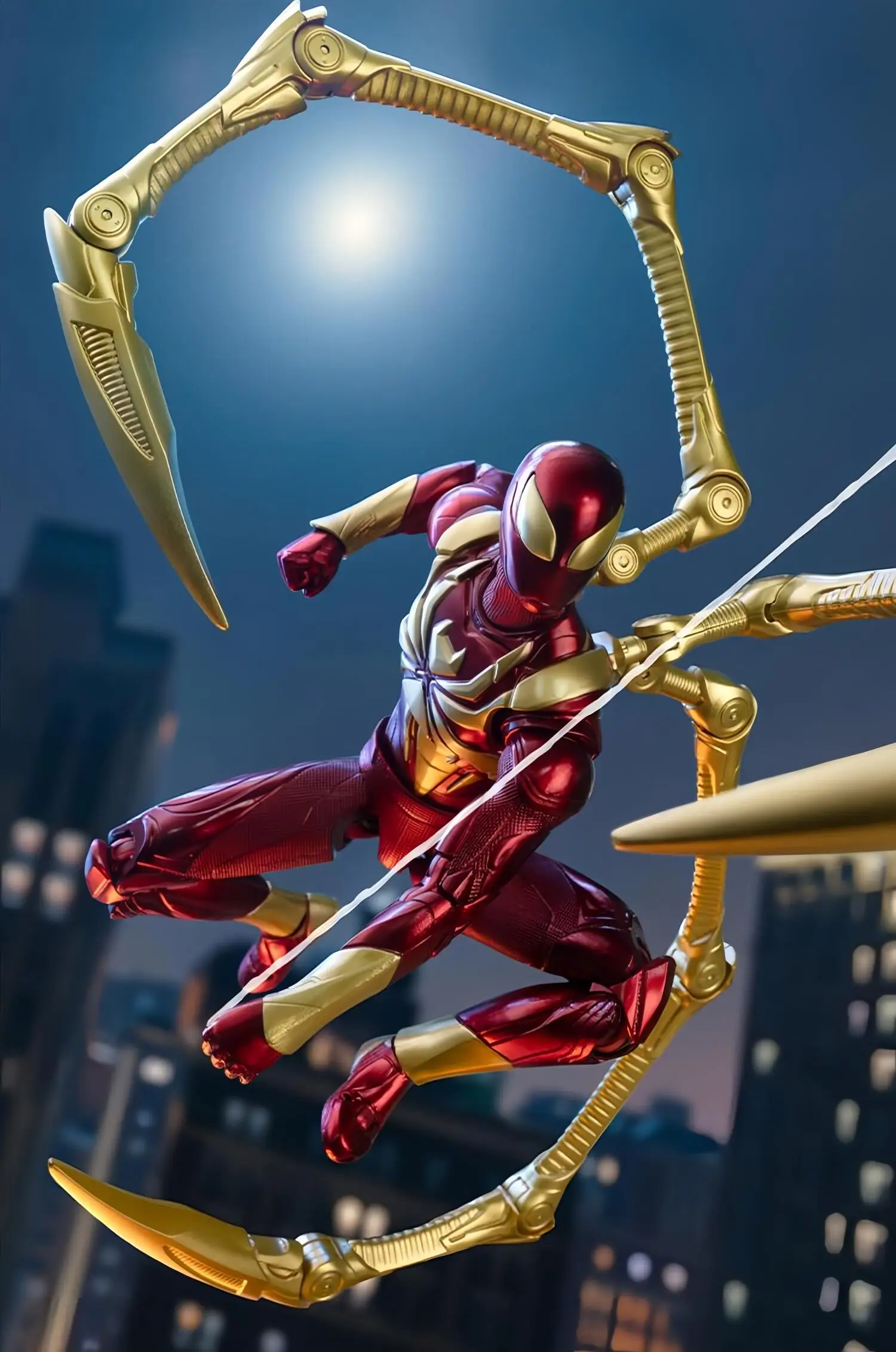 Figura de acción ZD Toys Spider-Punk Spider-Man Multiverso - imagen 5