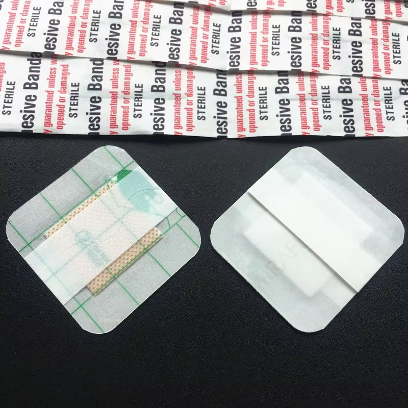 Parches hemostasia transparentes para niños