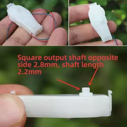 Micro motor sin núcleo para juguetes y proyectos de engranajes