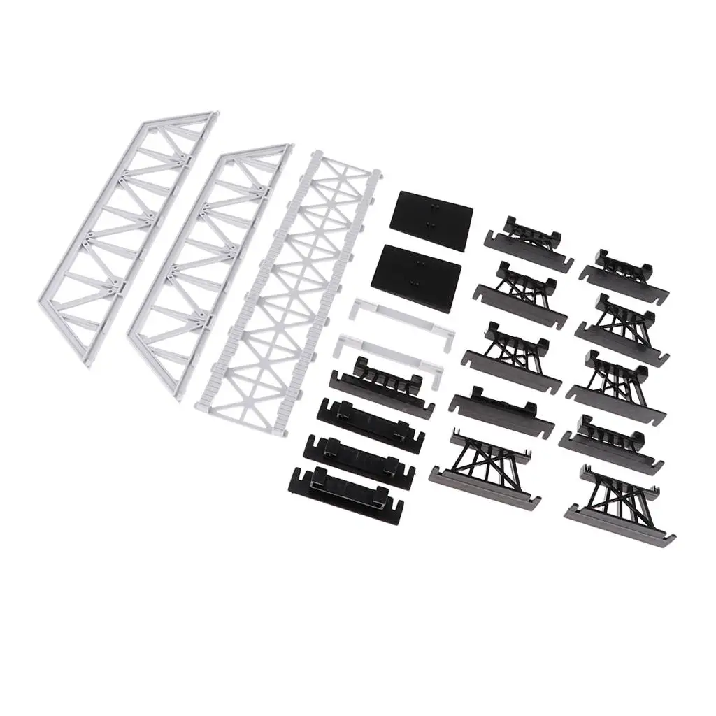 Kit de puente ferroviario para ferromodelismo y diorama