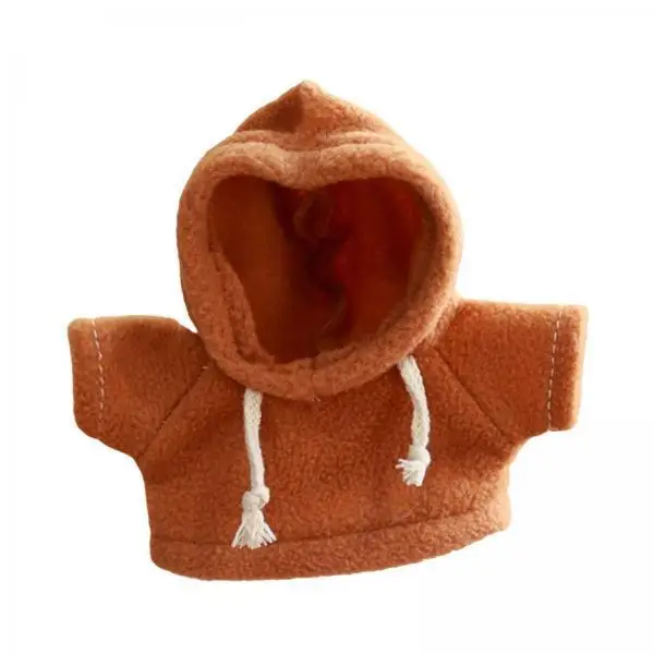 Sudadera con capucha de algodón para muñecos de peluche suave