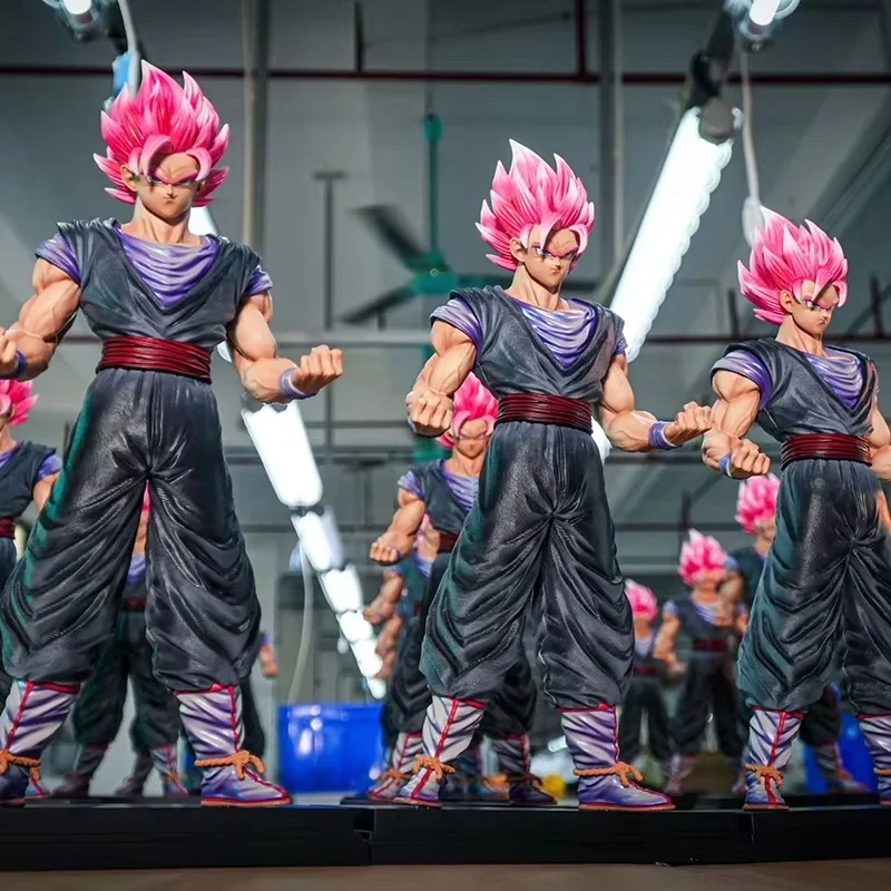 Figura de Goku Super Saiyan Rose coleccionable para escritorio - imagen 3