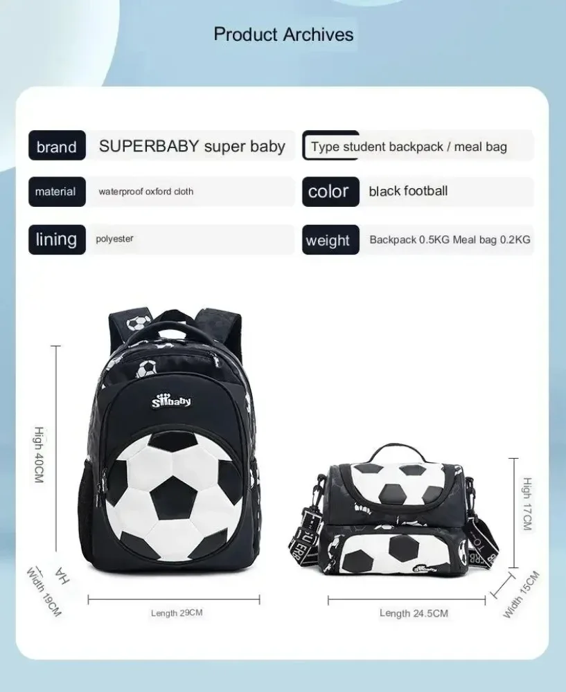 Mochila escolar infantil para niño
