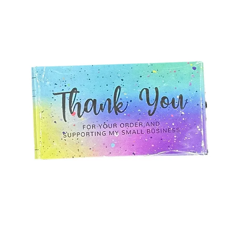 Tarjeta de felicitación en papel estucado de alta calidad - imagen 3