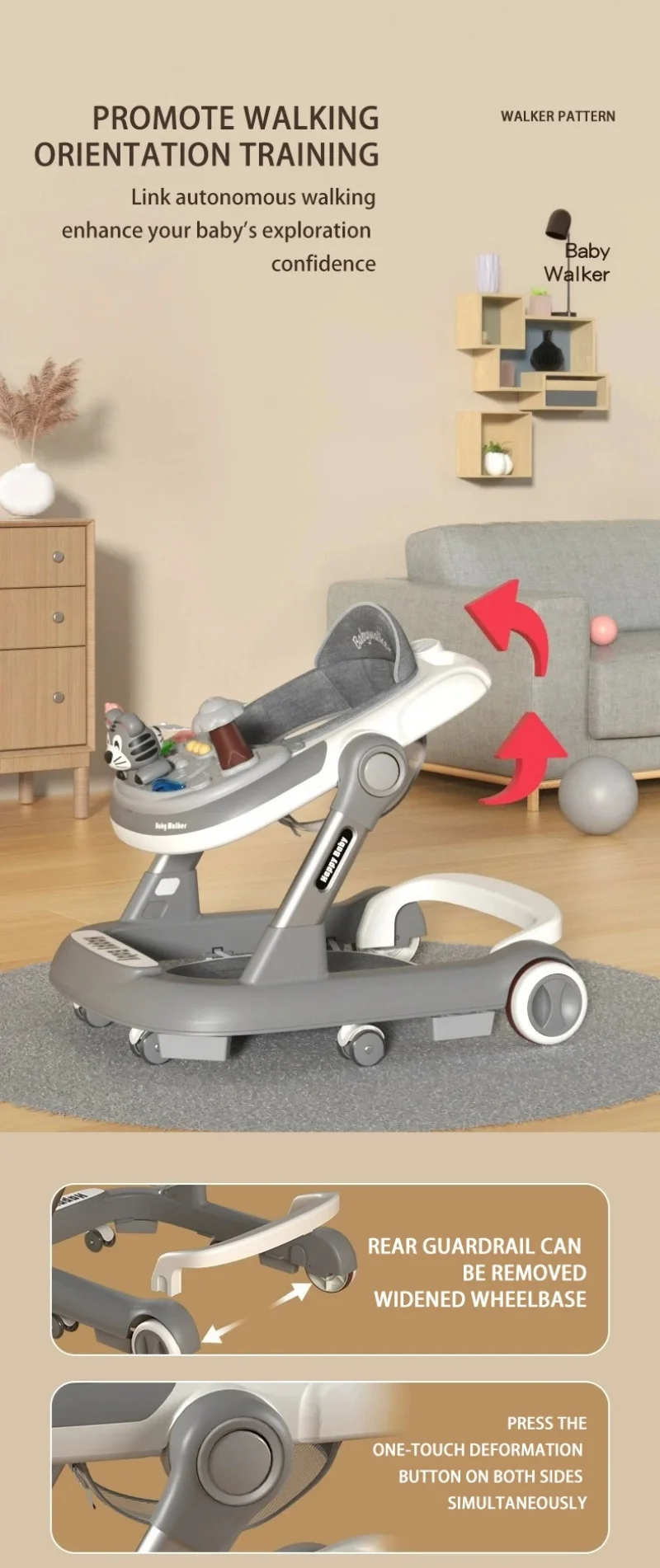 Carro plegable para guardar y transportar