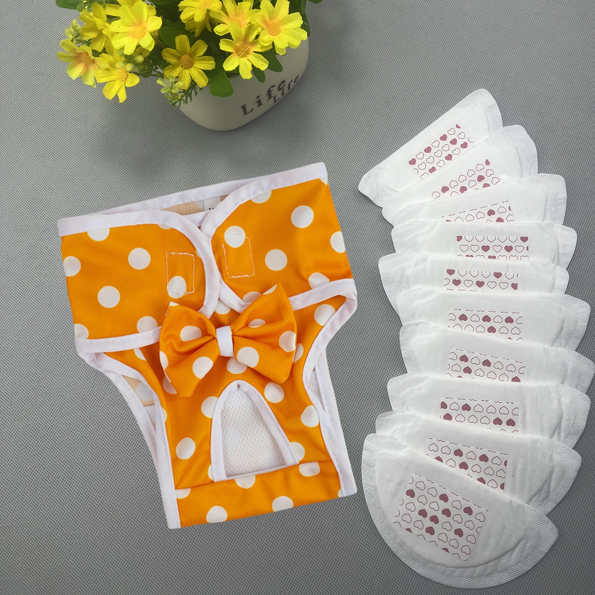 Pañales reutilizables para perras en celo con ajuste cómodo - imagen 4