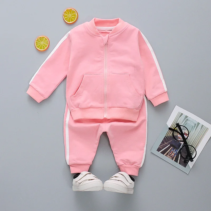 Conjunto chándal de algodón para niño – Chaqueta y pants primavera/otoño - imagen 3