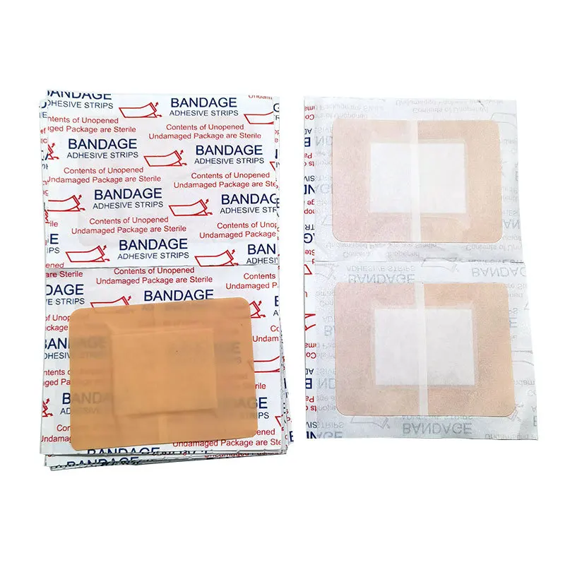 Parche de piel PE impermeable forma cuadrada