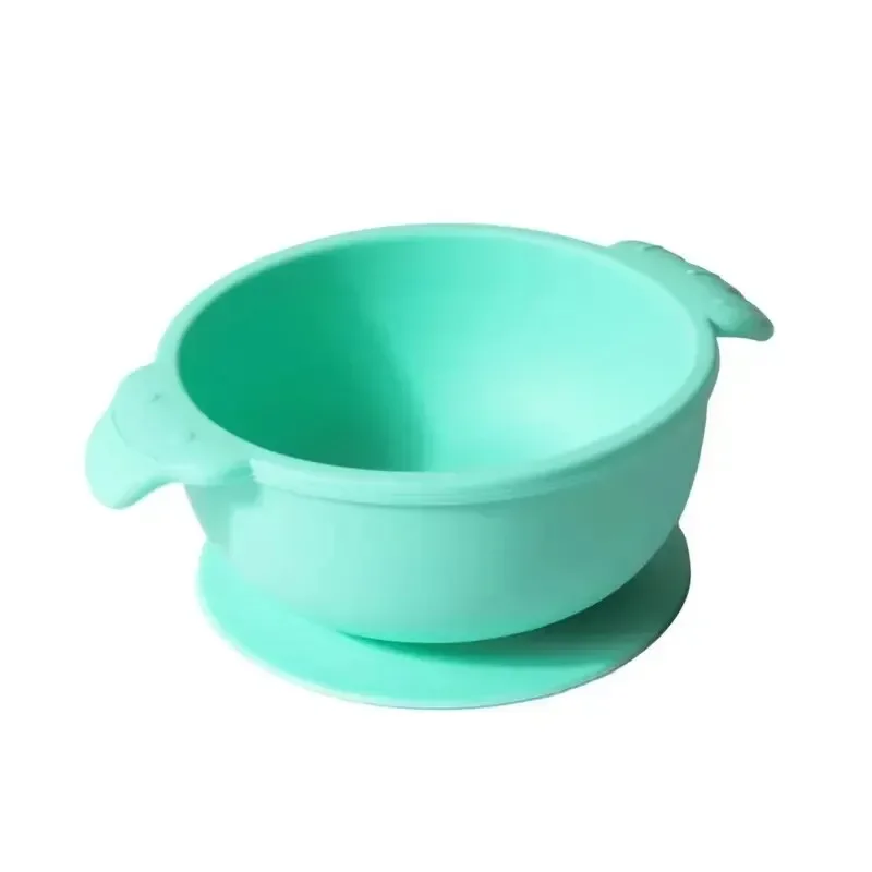 Utensilios de silicona seguros para bebés