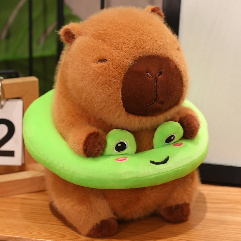 Peluche capibara con diseño de animales para regalo infantil - imagen 2
