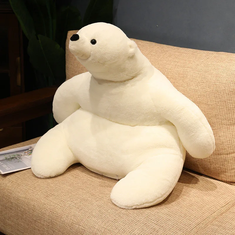 Peluche de oso polar blanco gigante – cojín decorativo para regalo