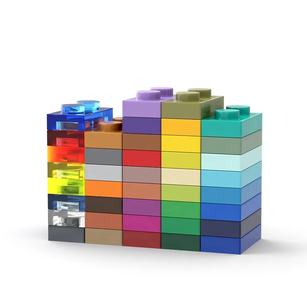 MOC 3023 Ladrillos 1x2 compatibles - Juguete educativo para niños - imagen 2