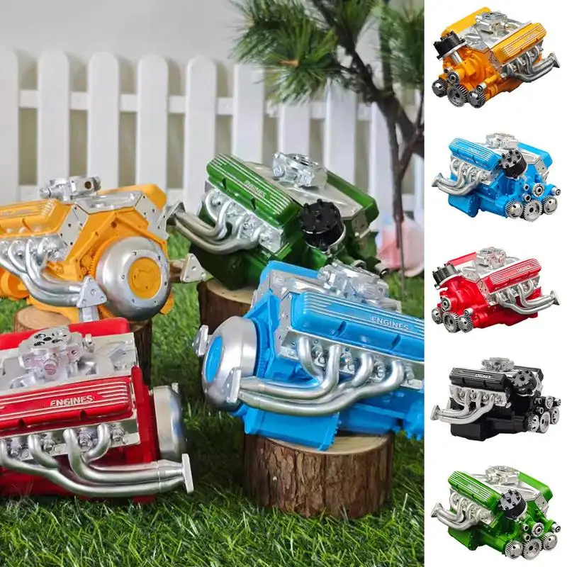 Kit de modelo motor resina para exhibición infantil - imagen 3