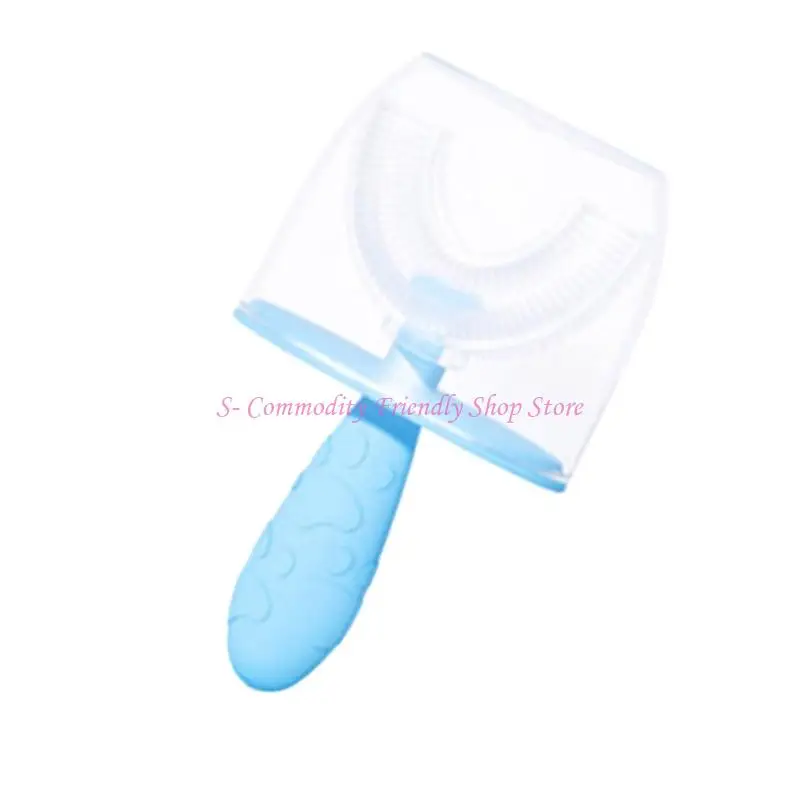 85ae Cepillo dental infantil de silicona masticable, cerdas suaves - imagen 5