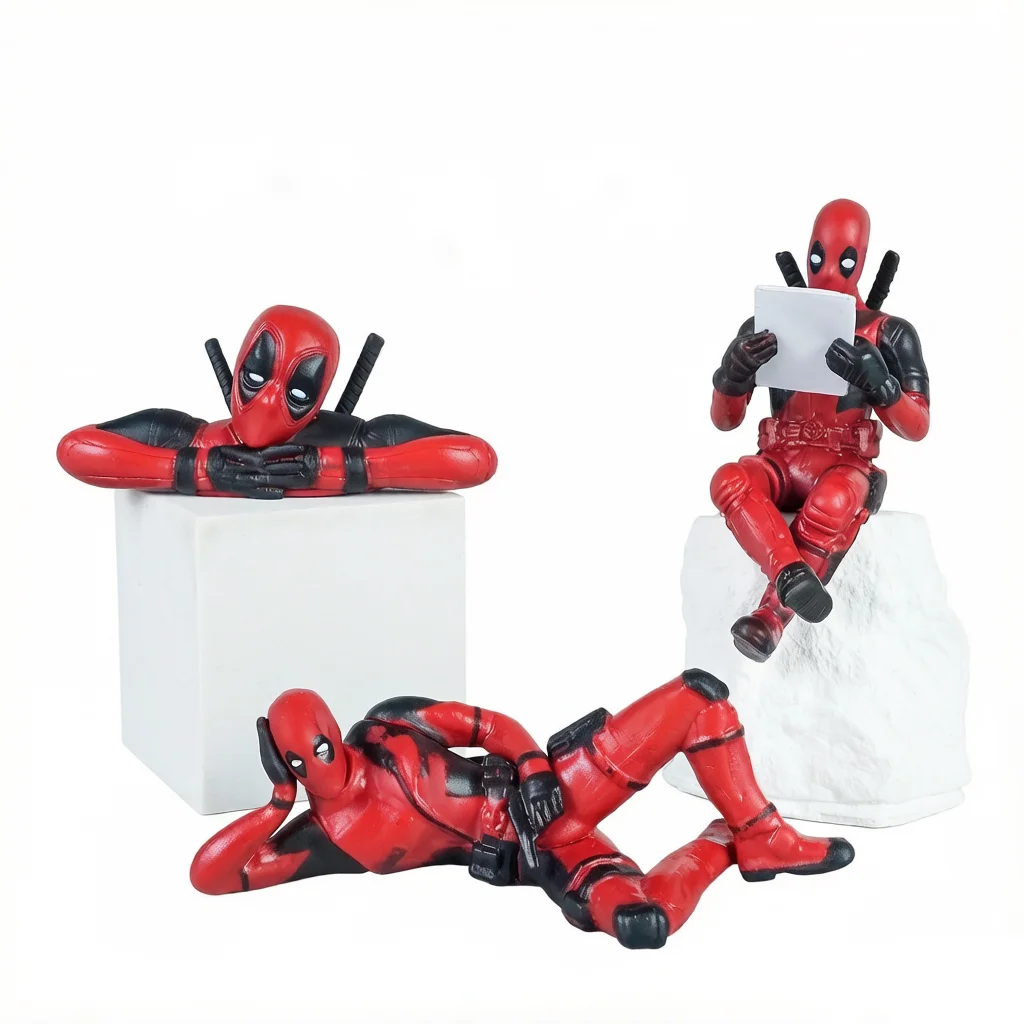 Figura de acción Deadpool sentado, colección X-Men para regalo - imagen 3
