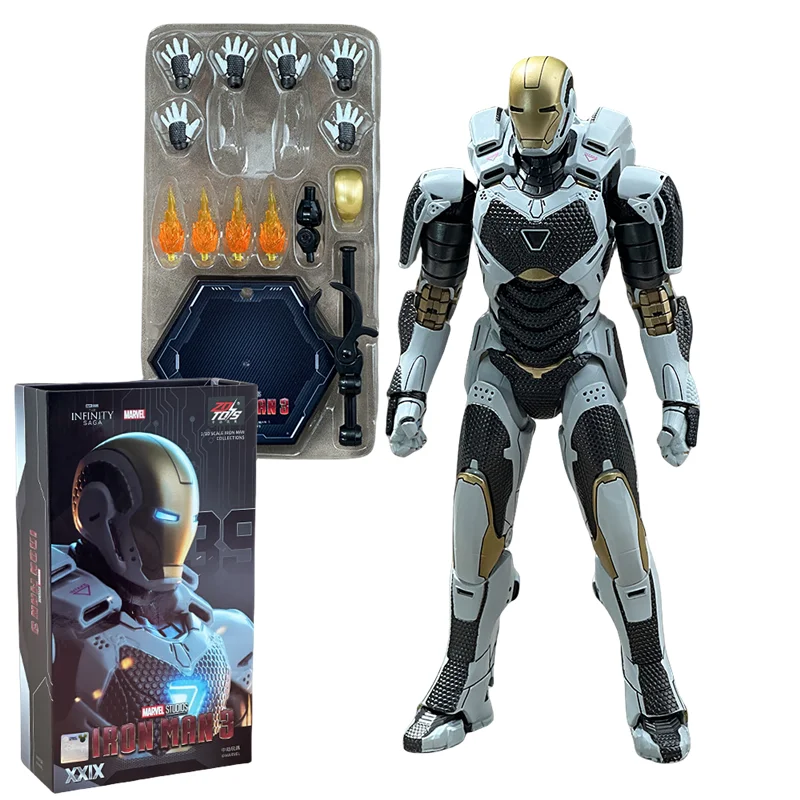 ZD Toys Figura Coleccionable Iron Man Marvel – Estatua Acción Premium - imagen 4