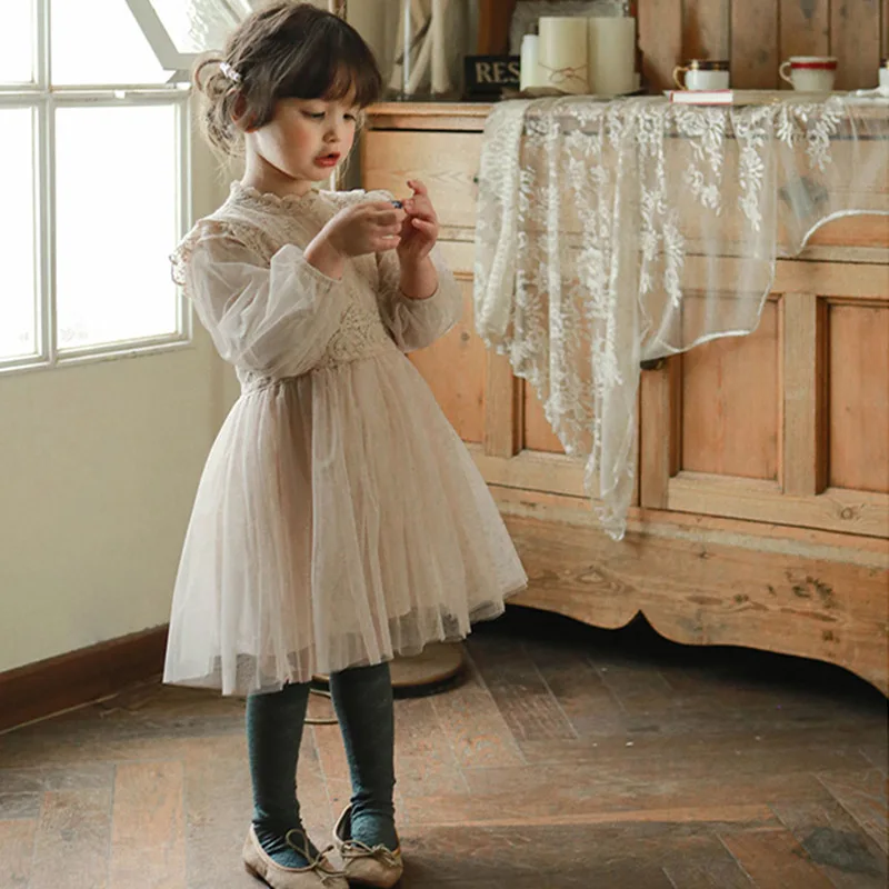 Vestido de princesa para niña con tul y encaje – MILANCEL - imagen 3