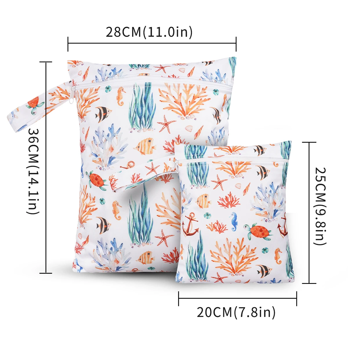 Bolsas impermeables reutilizables para pañales – Viaje y guardería - imagen 4