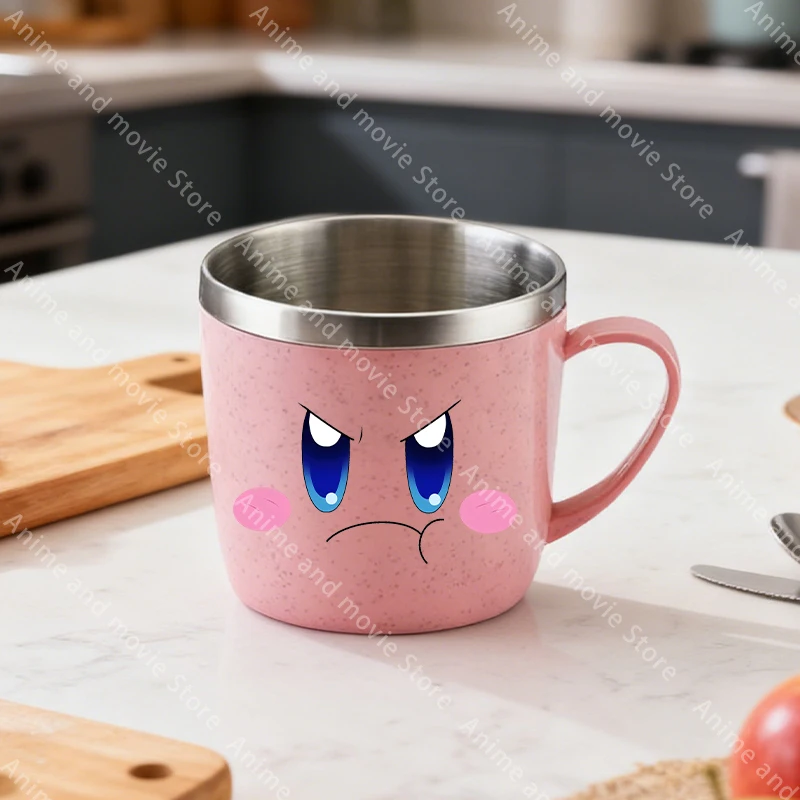 Botella de agua infantil Kirby acero inoxidable 304 unisex - imagen 3
