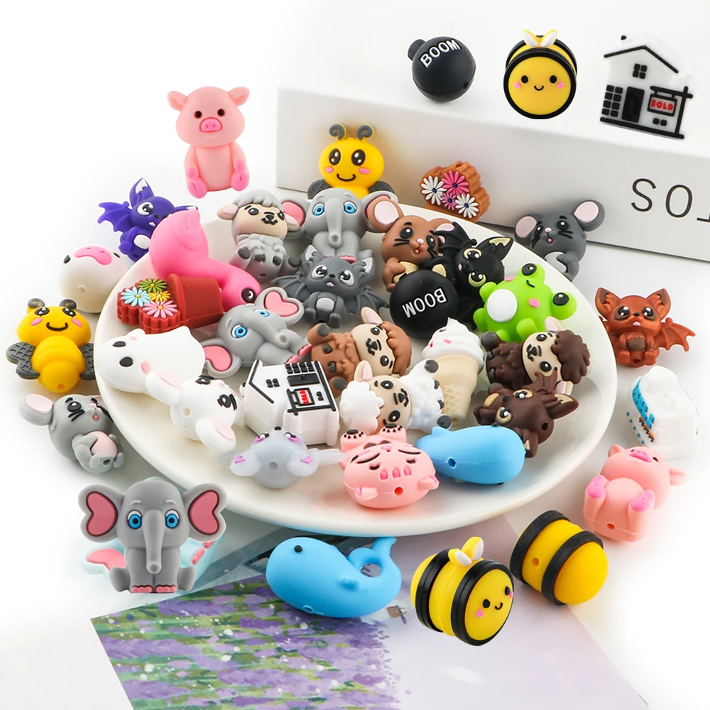 Cuentas de silicona 3D Kovict para manualidades infantiles - imagen 3