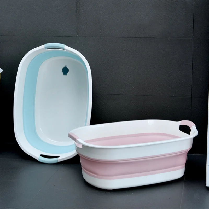 Bañera para bebés plegable de gran capacidad – uso infantil - imagen 4