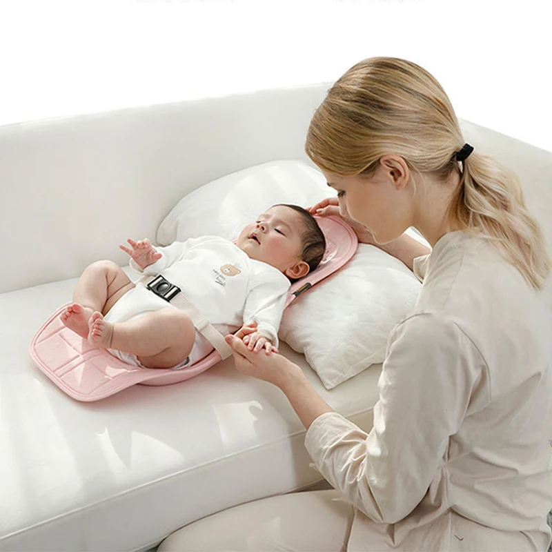 Almohada de lactancia antisaliva con correa para apoyo - imagen 5