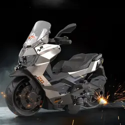 Motocicleta de aleación miniatura para niños – Juguete resistente