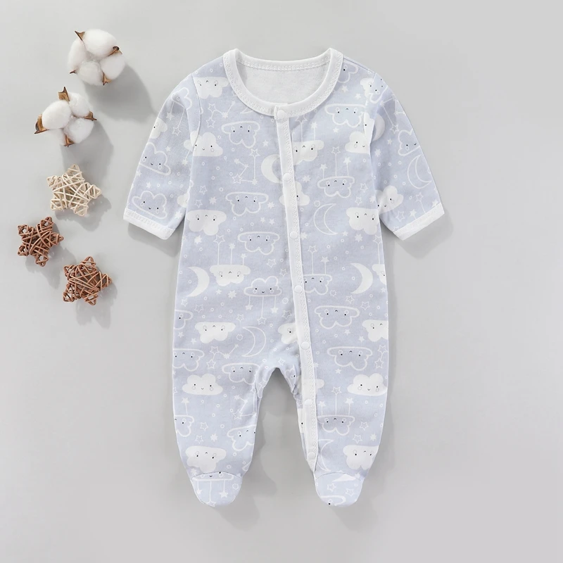Pelele recién nacido de algodón suave – Ideal 0-6 meses