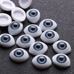 Ojos de seguridad ovalados para muñecas artesanales infantiles