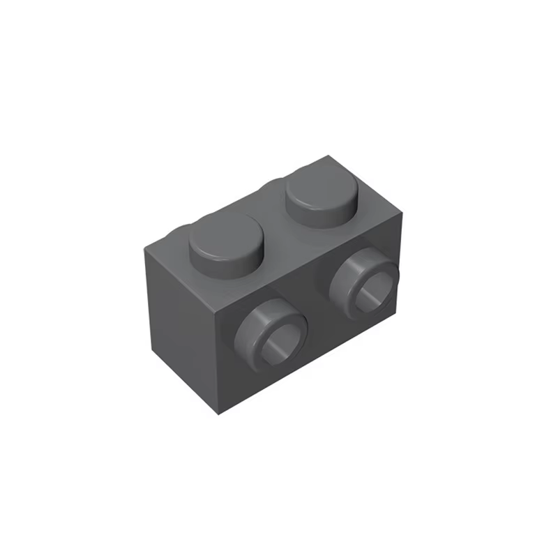 Ladrillos modificados 1x2 compatibles con sistemas de construcción