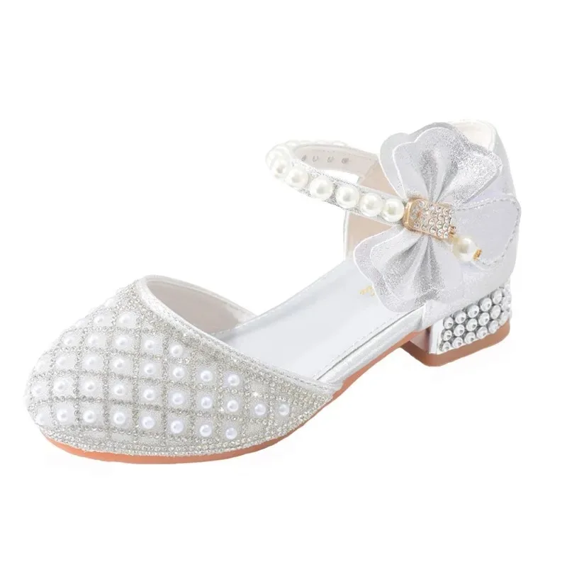 Zapatos de fiesta para niña con pedrería – Diseño princesa brillante - imagen 4