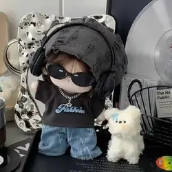Idol sudadera con capucha y vaqueros urbanos de algodón para muñeca
