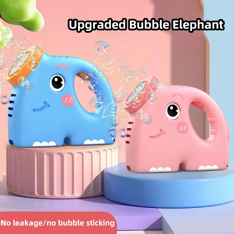 Pistola de burbujas automática con figura elefante para playa - imagen 2