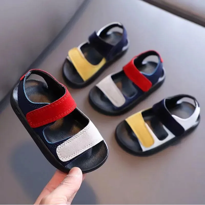 Sandalias anticolisión para bebé con suela blanda y suave - imagen 3