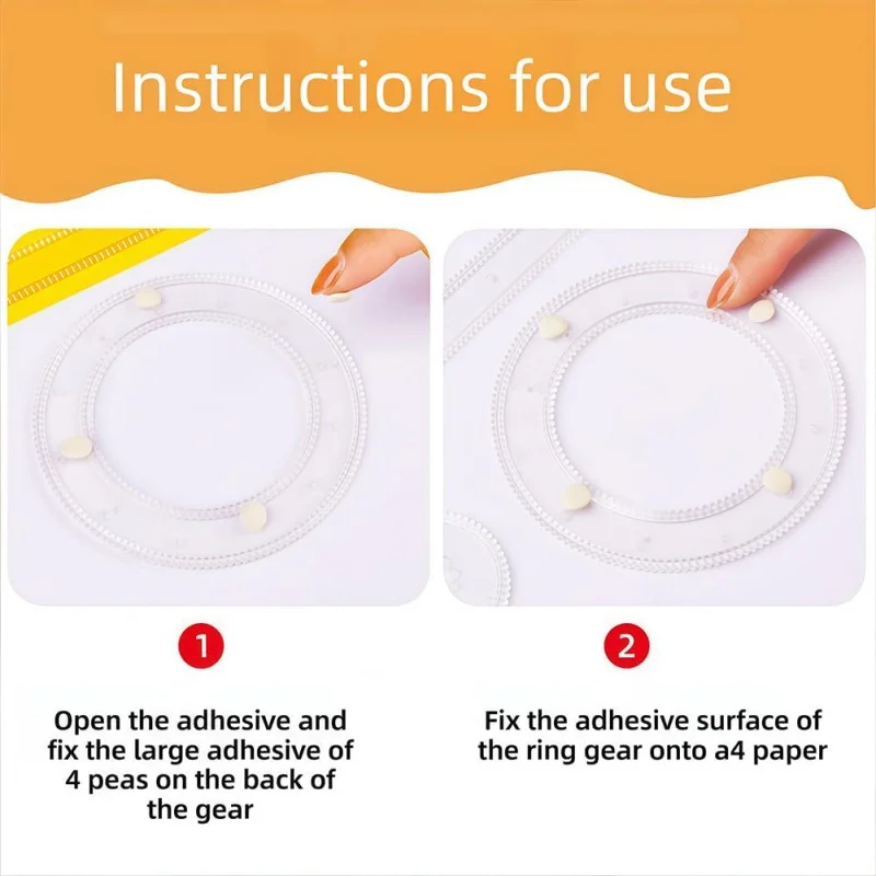 Kit de dibujo de arte en espiral con bolígrafos de colores - imagen 4