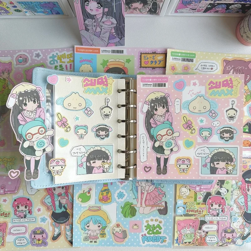 Pegatinas infantiles de dibujos para diario y álbum de recortes - imagen 3