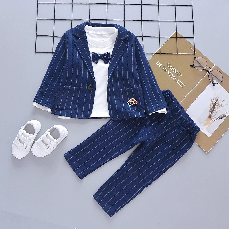 Conjunto de caballero infantil para primavera y otoño, chándal - imagen 2