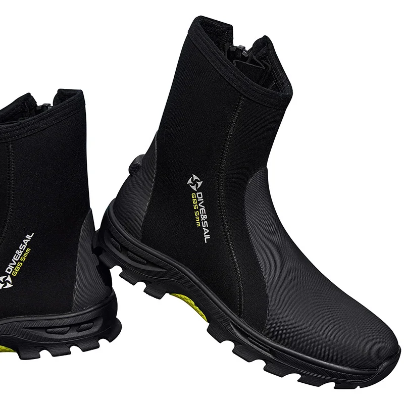 Botas de buceo de neopreno con cremallera y suela antideslizante - imagen 3