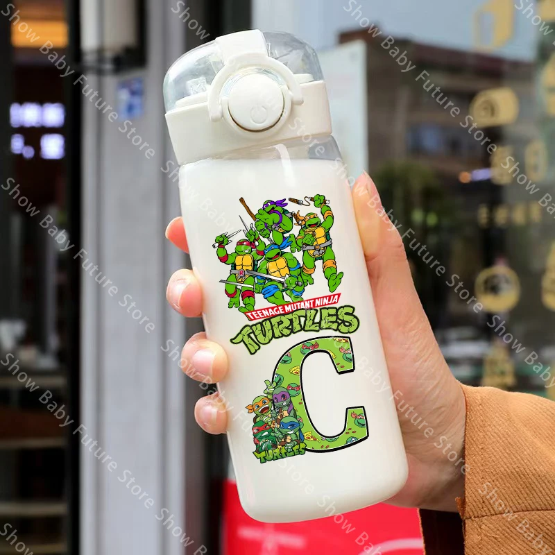 Botella de agua infantil Tortugas Ninja sin fugas - imagen 2